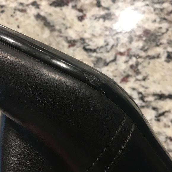 SOLD Prada Black Leather Bootie Sz 38.5 - Picture 12 of 12